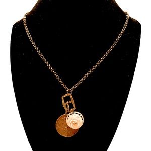 Vintage Style Necklace With Victorian/Steam Punk Charms